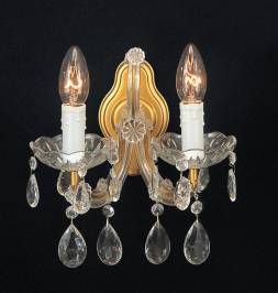 Светильник  настенный накладной Arlati Maria Theresa Wall-Lamps, 2809-2CC GP