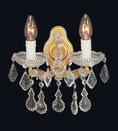 Светильник  настенный накладной Arlati Maria Theresa Wall-Lamps, 2775-2CC GP