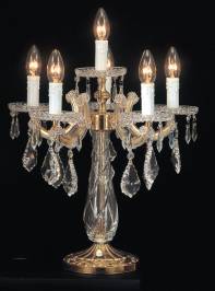 Светильник  настольный (Настольная лампа) Arlati Maria Theresa Table and Floor Lamps, 1569-5+1CC GP