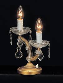 Светильник  настольный (Настольная лампа) Arlati Maria Theresa Table and Floor Lamps, 2808-2CC GP