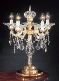 Светильник  настольный (Настольная лампа) Arlati Maria Theresa Table and Floor Lamps, 3372-5CC GP