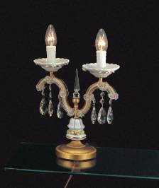 Светильник  настольный (Настольная лампа) Arlati Maria Teresa Table-Lamps with Porcelain, 1601-2CC GP