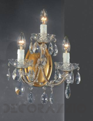 Светильник настенный накладной Arlati Beader Wall-Lamps - 3338-2CC GP