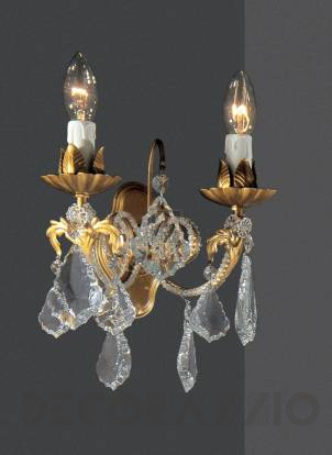 Светильник настенный накладной Arlati Beader Wall-Lamps - 3339-2CC GP