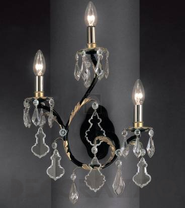 Светильник настенный накладной Arlati Iron Wall-Lamps - 3032-3CC GP