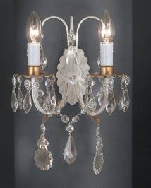 Светильник  настенный накладной Arlati Iron Wall-Lamps, 3033-2CC GP