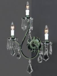 Светильник  настенный накладной Arlati Iron Wall-Lamps, 3127-3CC GP