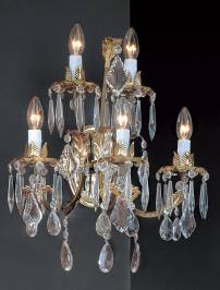 Светильник  настенный накладной Arlati Iron Wall-Lamps, 3301-5CC GP