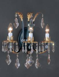 Светильник  настенный накладной Arlati Iron Wall-Lamps, 3330-3CC GP