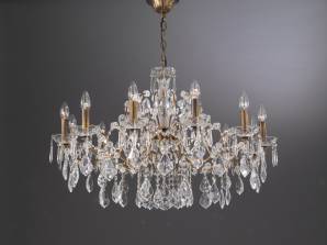 Светильник  потолочный подвесной Arlati Chandelier, 3390-12CC GP