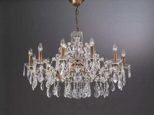 Светильник  потолочный подвесной Arlati Chandelier - 3390-12CC GP