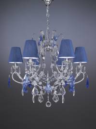 Светильник  потолочный подвесной Arlati Chandelier, 3393-6CC GP