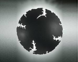 Светильник  настенный накладной (Бра) Disegno Luce CRASH W Ø 60 BLACK, CRASH W Ø 60 BLACK