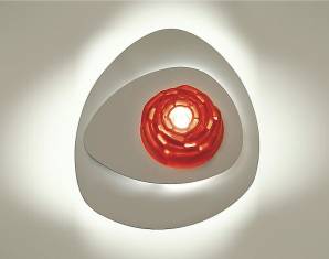 Светильник  настенный накладной (Бра) Disegno Luce EDEN 2 W DISC WHITE, EDEN 2 W DISC WHITE