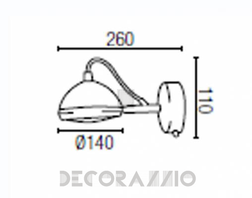 Светильник потолочный накладной Faro 29854 - 29854