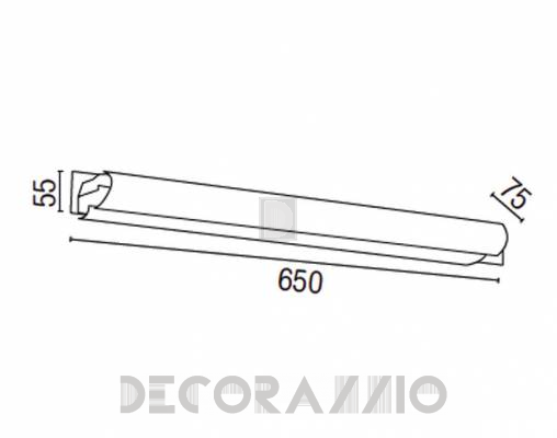 Светильник настенный накладной (Бра) Faro 63139 - 63139