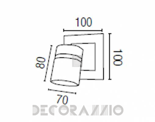 Светильник потолочный накладной Faro 40906 - 40906
