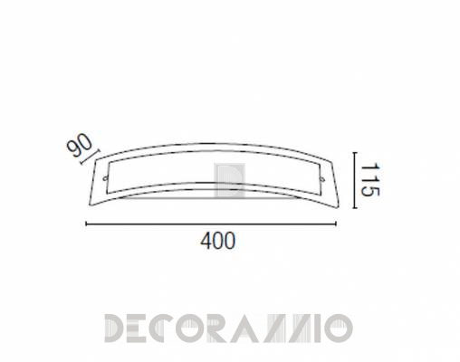 Светильник настенный накладной (Бра) Faro 63047 - 63047