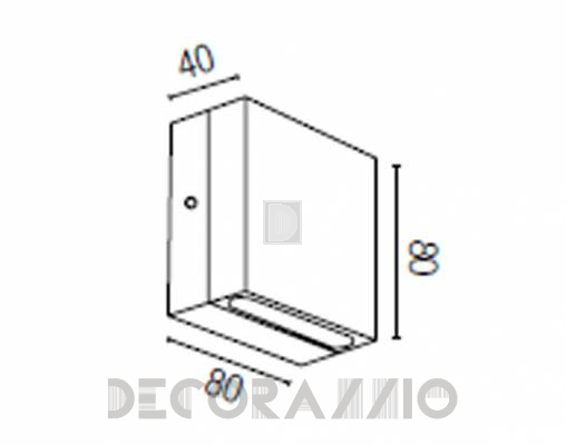 Светильник настенный накладной (Бра) Faro 63204 - 63204
