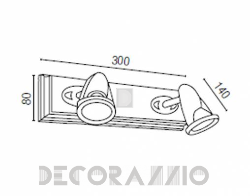 Светильник потолочный накладной Faro 40872 - 40872