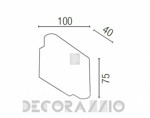 Светильник настенный накладной (Бра) Faro 63203 - 63203
