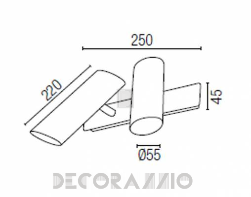 Светильник потолочный накладной Faro 29876 - 29876