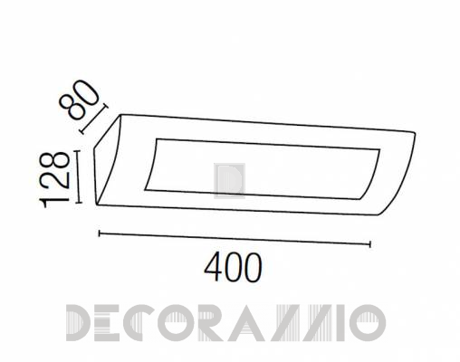 Светильник настенный накладной (Бра) Faro 63175 - 63175