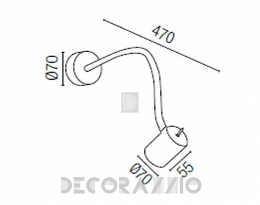 Светильник потолочный накладной Faro 40933 - 40933