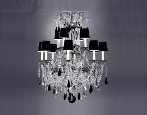 Светильник  потолочный подвесной (Люстра) Badari B4-43 12BLACK, B4-43 12BLACK