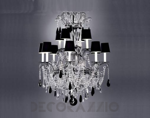 Светильник потолочный подвесной (Люстра) Badari B4-43 12BLACK - B4-43 12BLACK