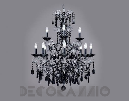 Светильник потолочный подвесной (Люстра) Badari B4-56 12F.BLACK - B4-56 12F.BLACK