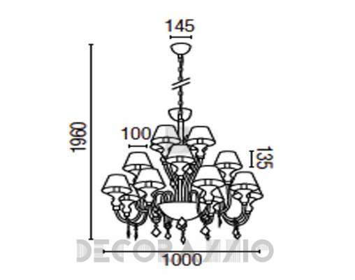 Светильник потолочный подвесной (Люстра) Faro 29293 - 29293