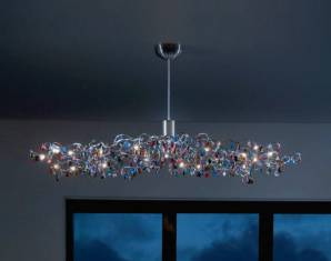 Светильник  потолочный подвесной (Люстра) Harco Loor TIARA OVAL hl 24, TIARA OVAL hl 24