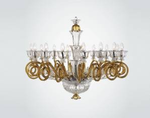 Светильник  потолочный подвесной (Люстра) Iris Cristal 630135 15, 630135 15