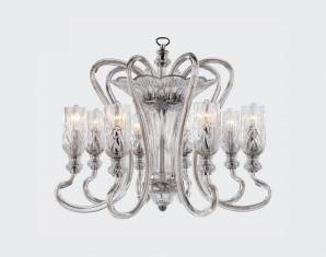 Светильник  потолочный подвесной (Люстра) Iris Cristal 650150 8, 650150 8
