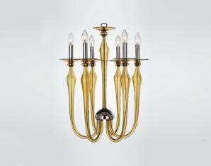 Светильник  потолочный подвесной (Люстра) Iris Cristal 640184 6, 640184 6