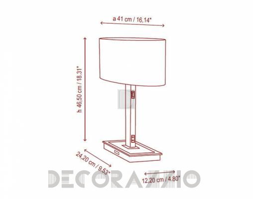 Светильник настольный (Настольная лампа) Bover MEI OVAL-T USB P-552D - MEI OVAL-T USB P-552D