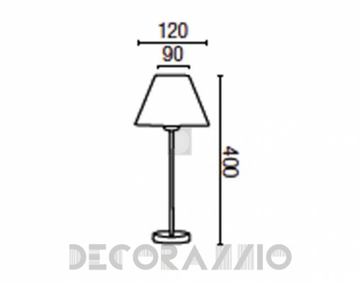 Светильник  настольный (Настольная лампа) Faro 68423 - 68423