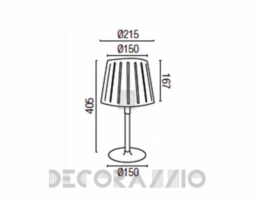 Светильник настольный (Настольная лампа) Faro 29970 - 29970