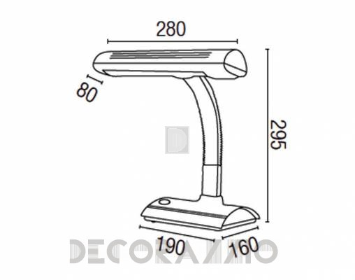 Светильник настольный (Настольная лампа) Faro 51088 - 51088
