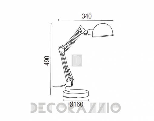 Светильник настольный (Настольная лампа) Faro 51908 - 51908