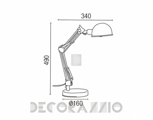 Светильник настольный (Настольная лампа) Faro 51911 - 51911