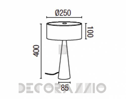 Светильник настольный (Настольная лампа) Faro 29862 - 29862