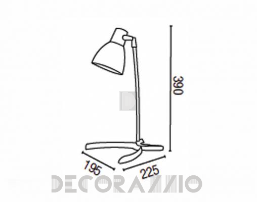 Светильник  настольный (Настольная лампа) Faro 52054 - 52054