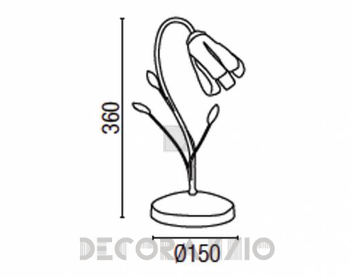 Светильник настольный (Настольная лампа) Faro 66130 - 66130
