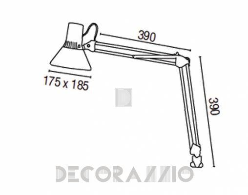 Светильник настольный (Настольная лампа) Faro 50021 - 50021