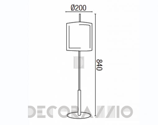 Светильник настольный (Настольная лампа) Faro 68546 - 68546