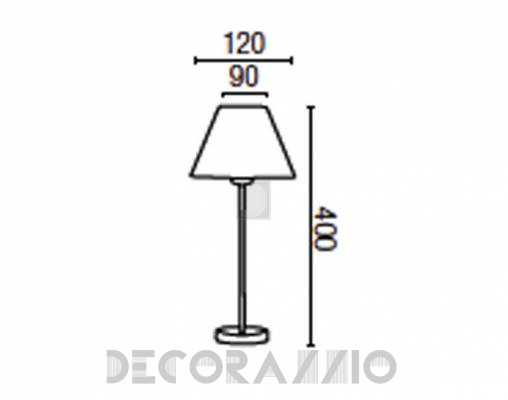 Светильник настольный (Настольная лампа) Faro 68424 - 68424