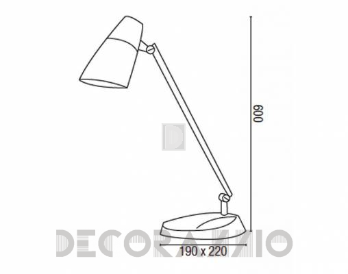 Светильник настольный (Настольная лампа) Faro 52049 - 52049