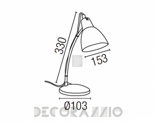 Светильник настольный (Настольная лампа) Faro 51165 - 51165